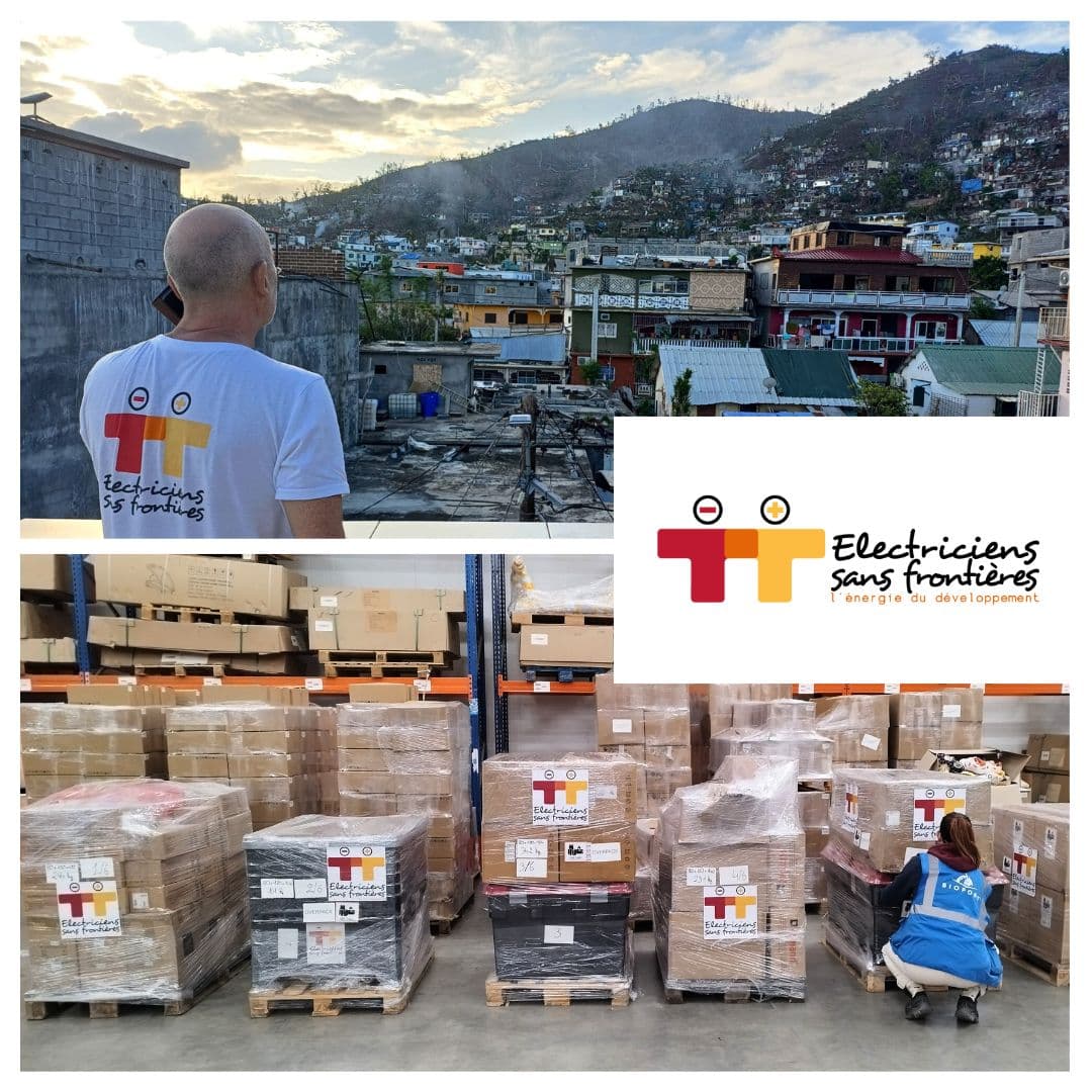 Mayotte: Emergency Donation of 40 Generators to french NGO "Electriciens Sans Frontières"